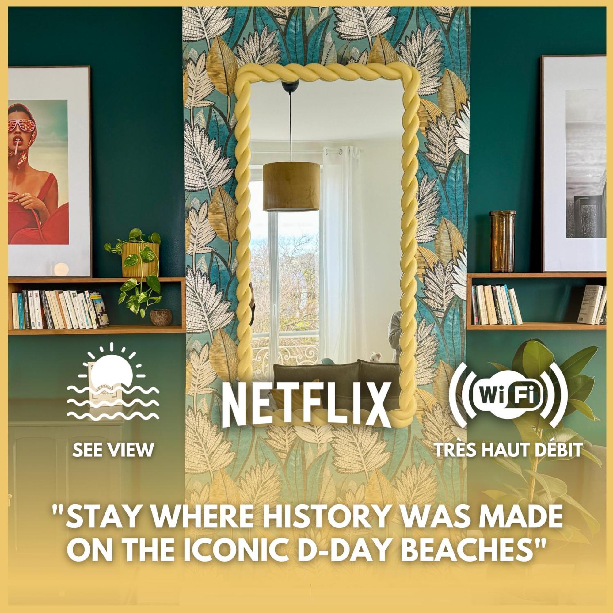 Sunny Apt On D-Day Beach With Parking Saint-Côme-de-Fresné Exterior foto